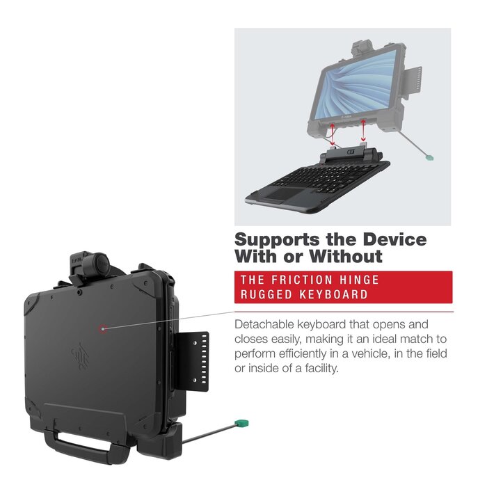 RAM Mounts Form-Fit Dockingstation | RAM-HOL-ZE22PDU