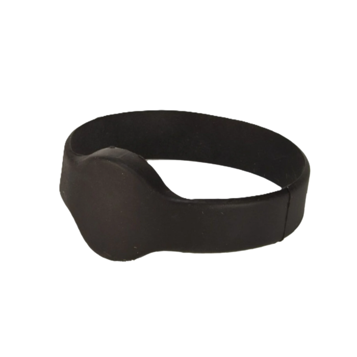 rfIDEAS Pulsera EM con correa de nailon de 12 pulgadas, color negro