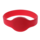 Pulsera EM de silicona de 65 mm, color rojo