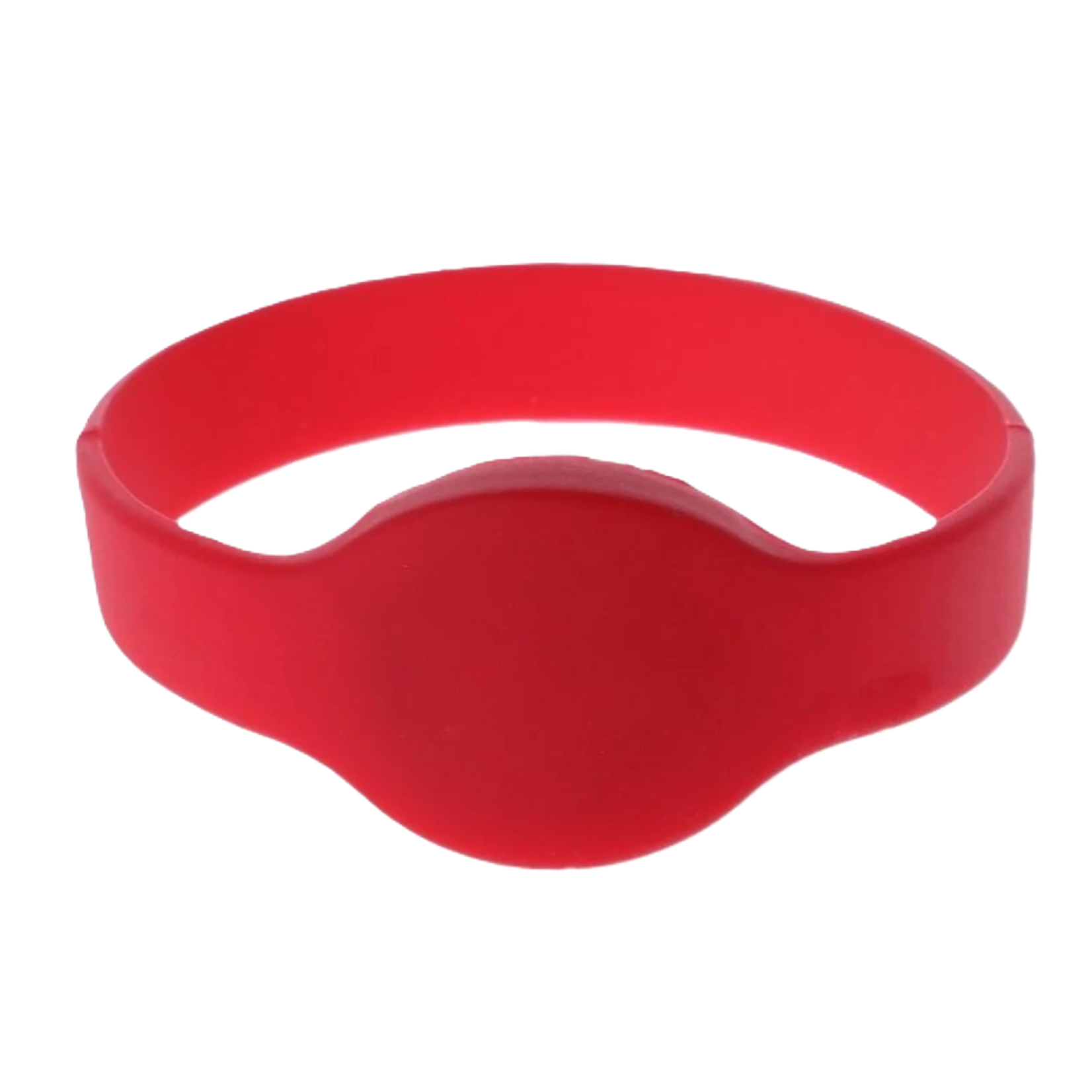 rfIDEAS Pulsera EM de silicona de 65 mm, color rojo