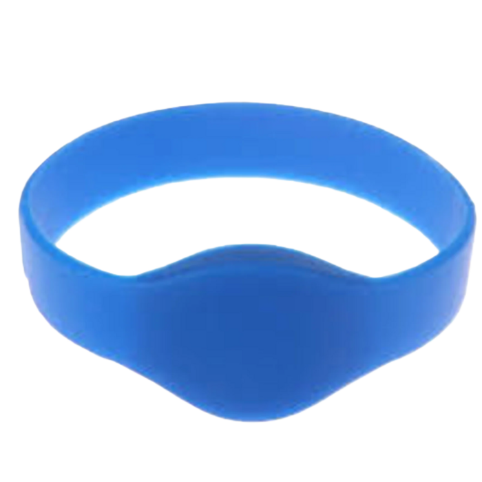 rfIDEAS Pulsera EM de silicona de 74 mm azul