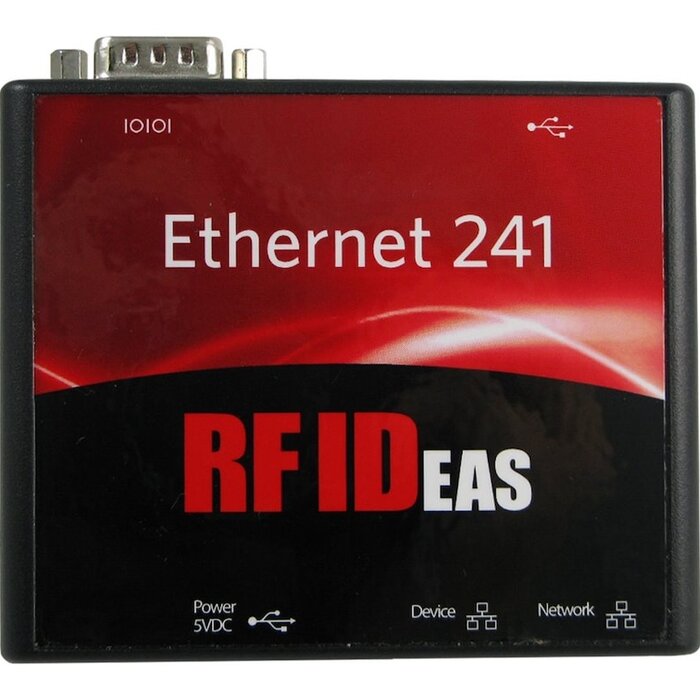 rfIDEAS C-N11NCK4 - Convertidor Ethernet 241 USB y serial Pin 9 con fuente de alimentación
