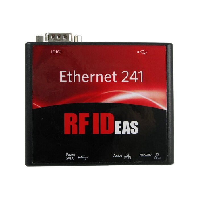 rfIDEAS C-N11NCK4 - Ethernet 241 Converter USB & Pin 9 Serial w/ Power Supply