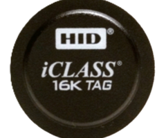 rfIDEAS BDG-2061 - HID iCLASS Tag 16k/2  2061PKSMN H10301 FC 216