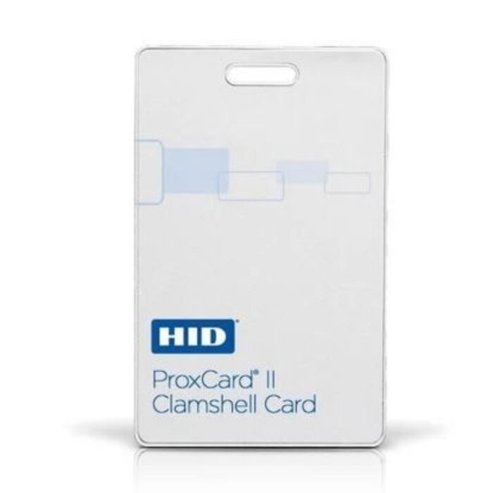 rfIDEAS BDG-1326-CUST - Commande personnalisée de carte à clapet HID ProxCard II