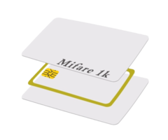 rfIDEAS BDG-ISO-MIFARE-1K-V - MIFARE 1K ISO 30mil Card w/Vertical slot punch