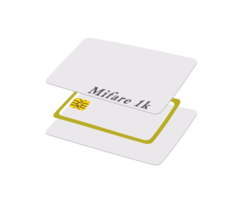 rfIDEAS MIFARE 1K ISO 30mil Card w/Vertical slot punch