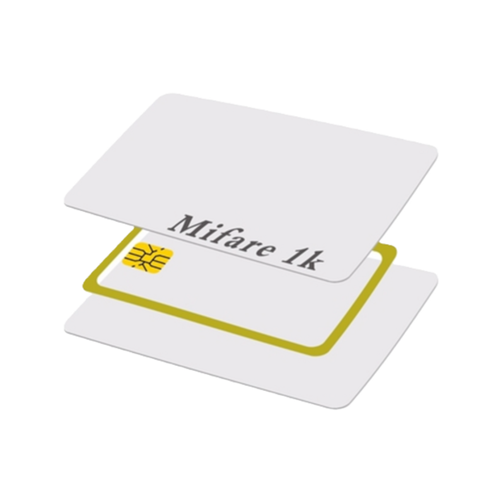 rfIDEAS BDG-ISO-MIFARE-1K-V - Carte MIFARE 1K ISO 30 mil avec perforation verticale