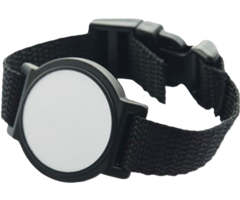 rfIDEAS BDG-WRIST-M-1K - Polsino MIFARE 1K Nero