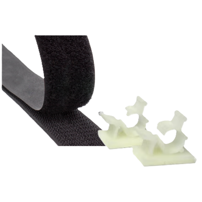 rfIDEAS KT-MFPMNT - Kit de montaje con velcro y clip para cable