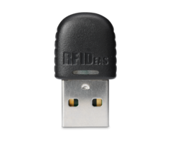 rfIDEAS horizontaler USB-Nanoÿ-Leser der pcProx 82-Serie Casi Black