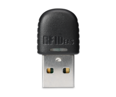 rfIDEAS RDR-6222AKU - pcProx 82 Series Casi Black Horizontal USB NanoÃ¿ Reader
