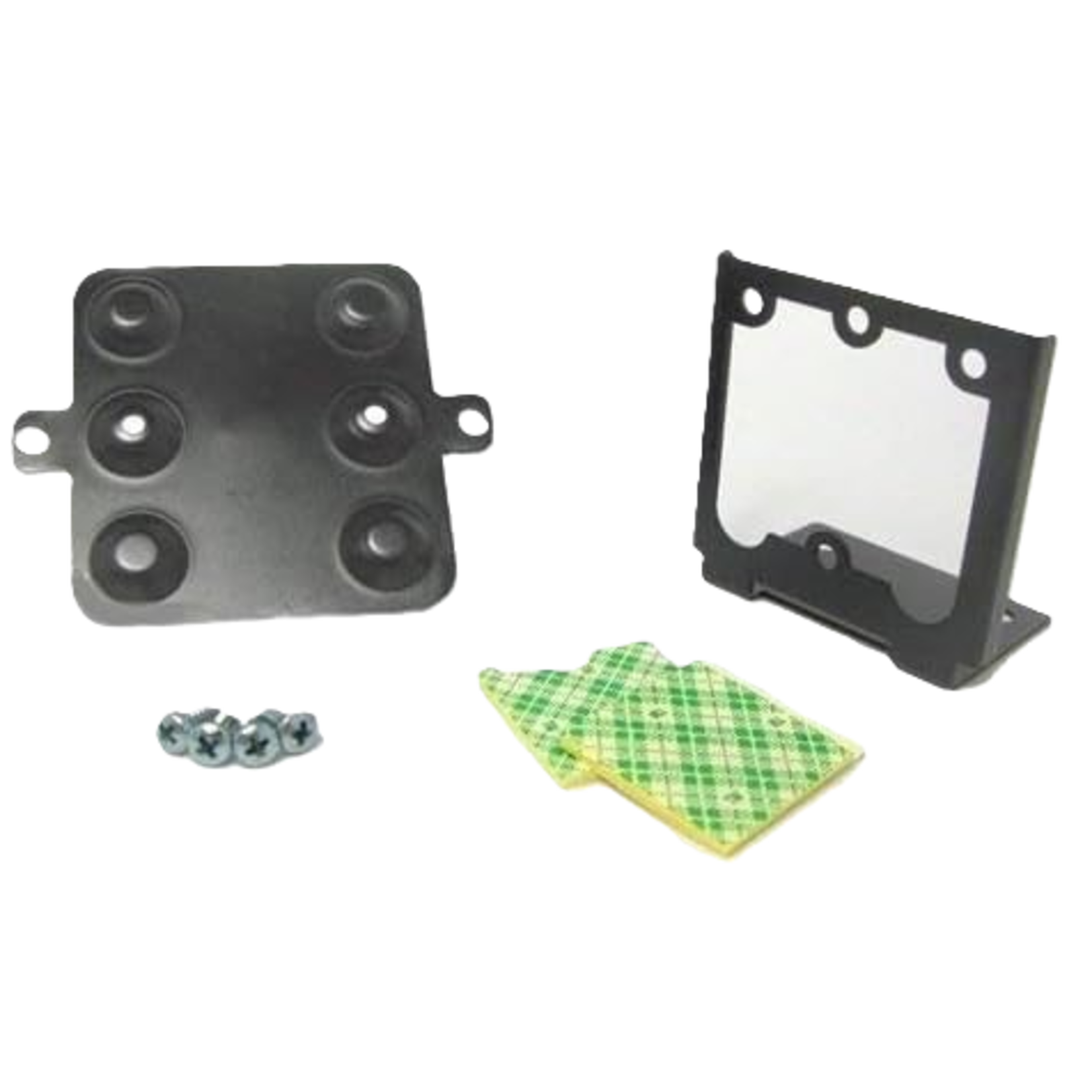 rfIDEAS KT-SHBKT - Soportes de montaje planos y angulares negros pcProx