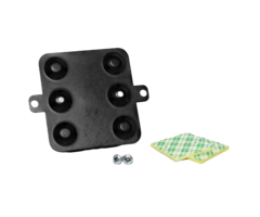 rfIDEAS Soporte de montaje plano negro pcProx