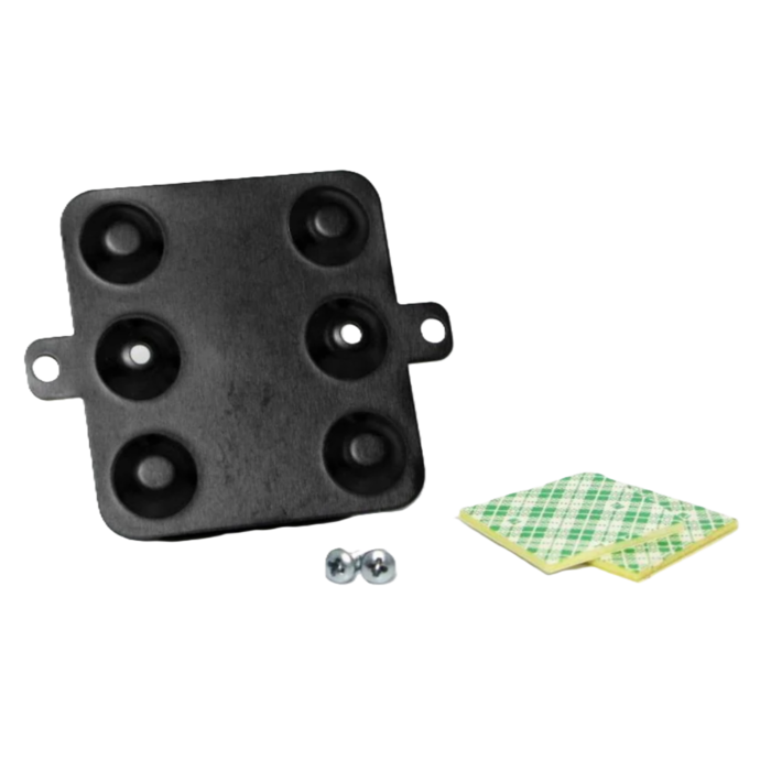rfIDEAS Soporte de montaje plano negro pcProx