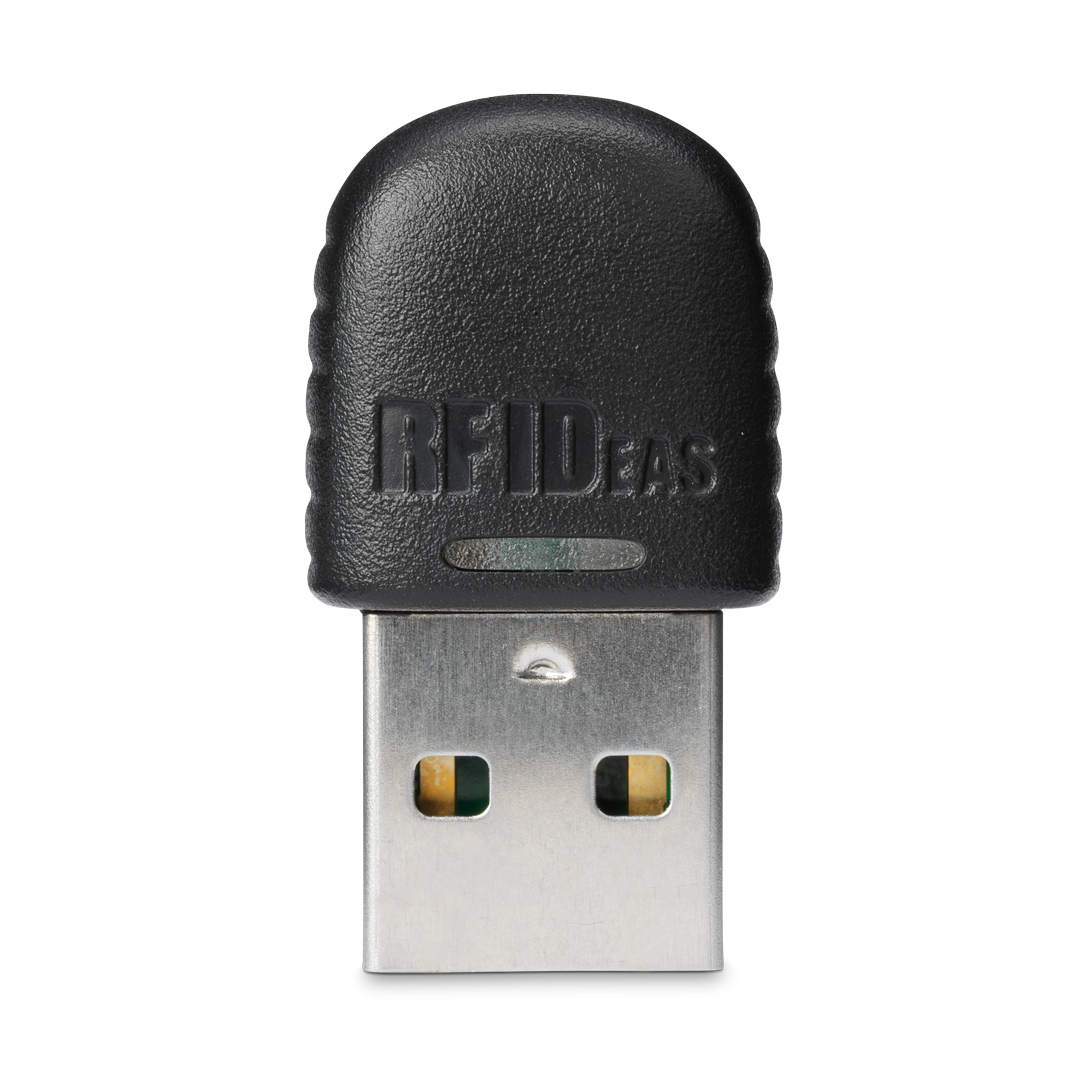 rfIDEAS pcProx Nano Enroll horizontal reader, HID card types