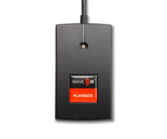 rfIDEAS pcProx Playback MIFARE Schwarz 6 Zoll. USB-Leser