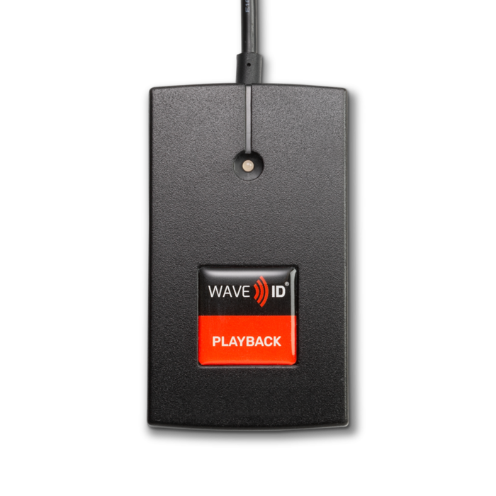 rfIDEAS Lector USB pcProx Playback MIFARE negro de 6 pulgadas