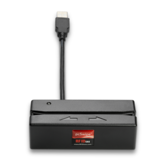 rfIDEAS KT-MS3-001AKU4 - pcSwipe Enroll Magstripe 3 track Black USB Reader & 241C