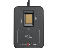 rfIDEAS RDF-30542AKU - WAVE ID Bio SDK Badge & Lecteur d'empreintes digitales Noir USB Reader