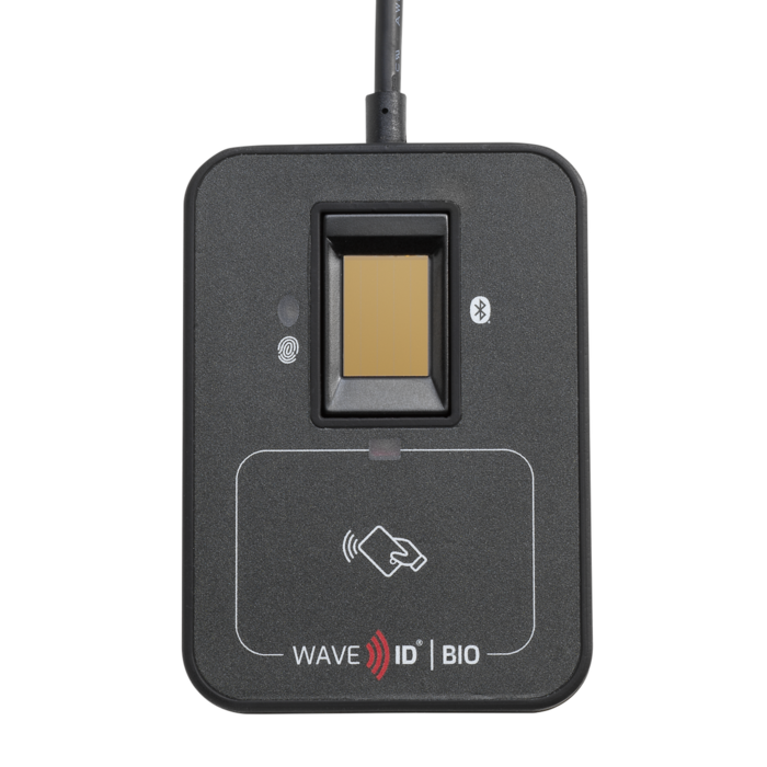 rfIDEAS RDF-30542AKU - WAVE ID Bio SDK Badge & Lecteur d'empreintes digitales Noir USB Reader