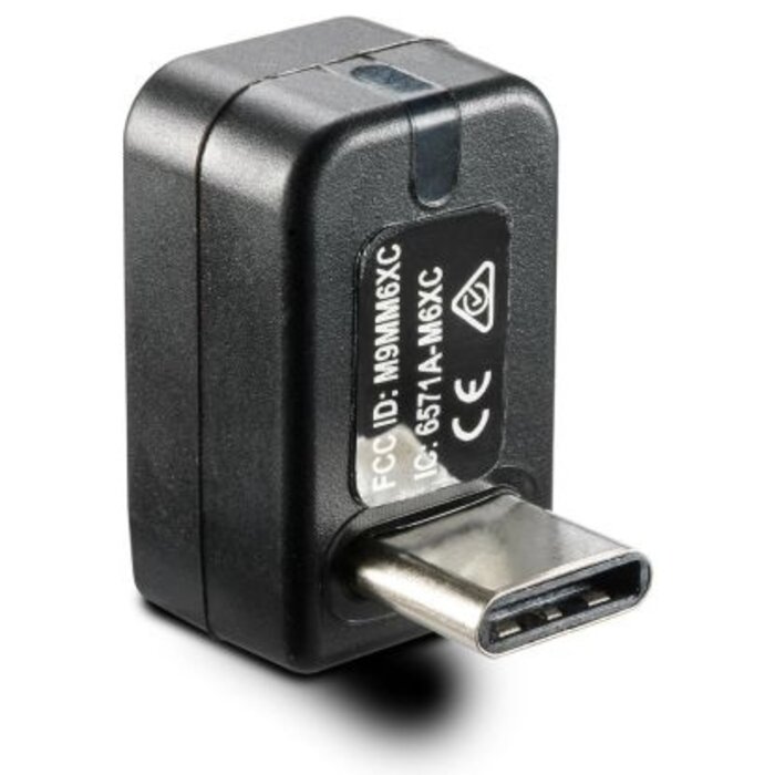 rfIDEAS WAVE ID Nano CCID 13,56 MHz CSN Nero Lettore USB-C verticale