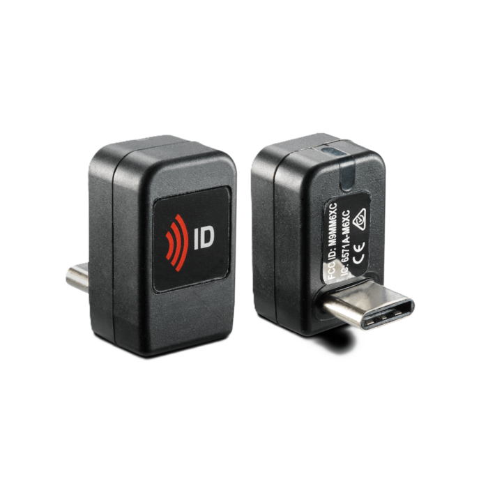 rfIDEAS Lector USB vertical WAVE ID Nano Keystroke Hitag V2 negro