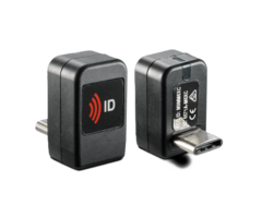 rfIDEAS RDR-60U2AKU - Lector USB-C vertical WAVE ID Nano SDK HID Prox negro