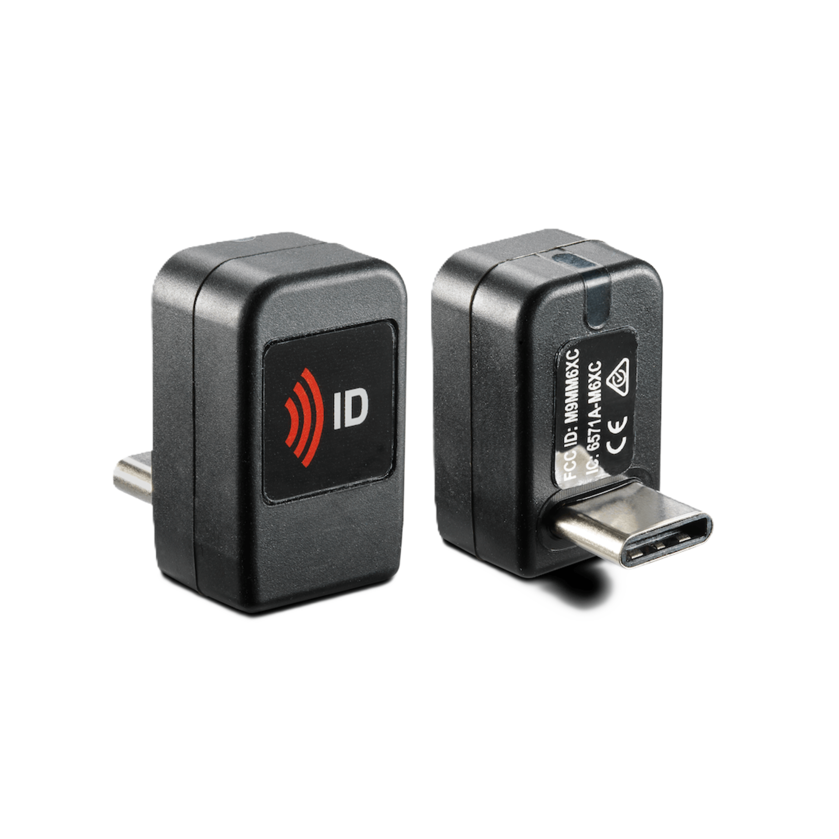 rfIDEAS Lector USB-C vertical WAVE ID Nano SDK HID Prox negro