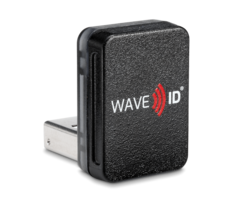 rfIDEAS WAVE ID Nano SDK Indala V2 Black Vertical USB Reader
