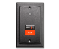 rfIDEAS RDR-805W1BKU - Lector USB WAVE ID Plus de montaje en superficie con pulsaciones de teclas, color negro