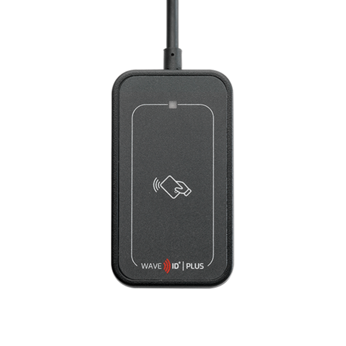 rfIDEAS Lector USB WAVE ID Plus Mini SDK iClass ID/SE/SEOS de 16 pulgadas, color negro