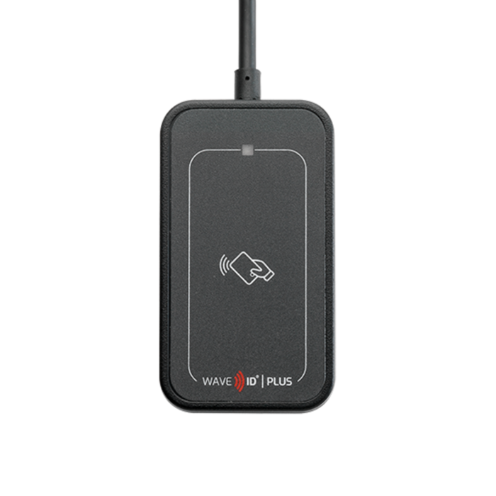 rfIDEAS RDR-80031BKE-P – WAVE ID Plus Mini mit iCLASS ID und SEOS Schwarzer TCP/IP-Ethernet-POE-Leser