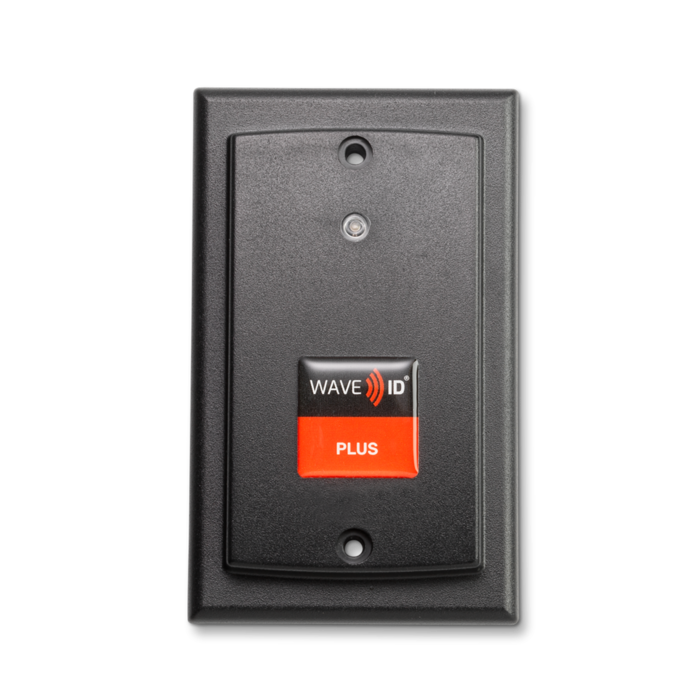 rfIDEAS Lettore COM virtuale WAVE ID Plus a montaggio superficiale nero