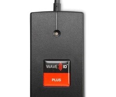 rfIDEAS RDR-800W1BKE-P - WAVE ID Plus w/ iCLASS ID Surface Mount Black TCP/IP Ethernet POE Reader