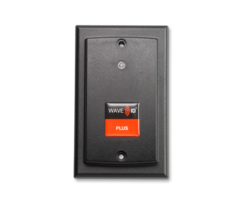 rfIDEAS RDR-800W1BK7 - WAVE ID Plus con iCLASS SE e Seos Montaggio superficiale Nero 9 V ext ps Lettore RS-232
