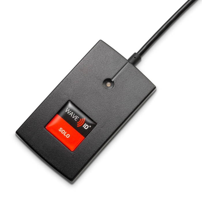 rfIDEAS Lector USB de proximidad HID de 16 pulgadas con pulsación de tecla única WAVE ID