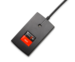 rfIDEAS RDR-7L81AKU-C06 - Lector USB WAVE ID Solo Keystroke V2 LEGIC CSN Negro - 6 USB