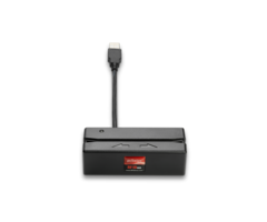 rfIDEAS pcSwipe Enroll Magstripe 3 track Black USB Reader 6 in cable