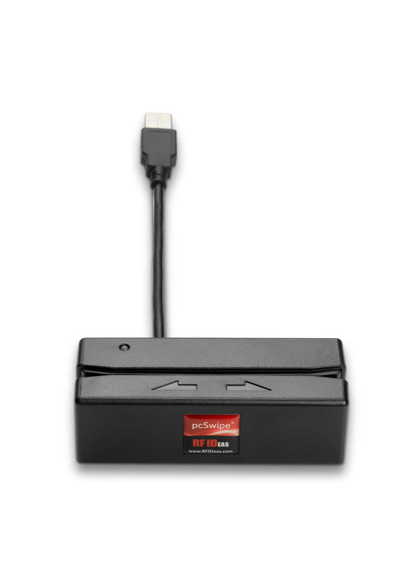 rfIDEAS Lector USB pcSwipe Enroll de banda magnética de 3 pistas, color negro, con cable de 6 pulgadas