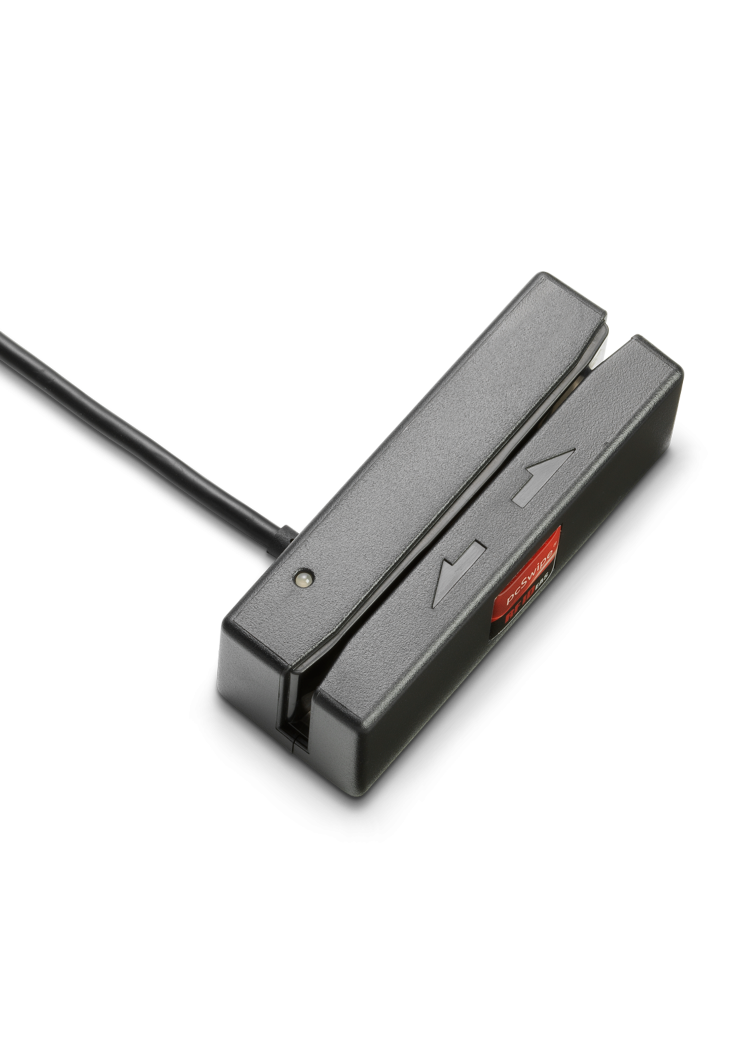rfIDEAS Lector USB pcSwipe Enroll de banda magnética de 3 pistas, color negro, con cable de 6 pulgadas