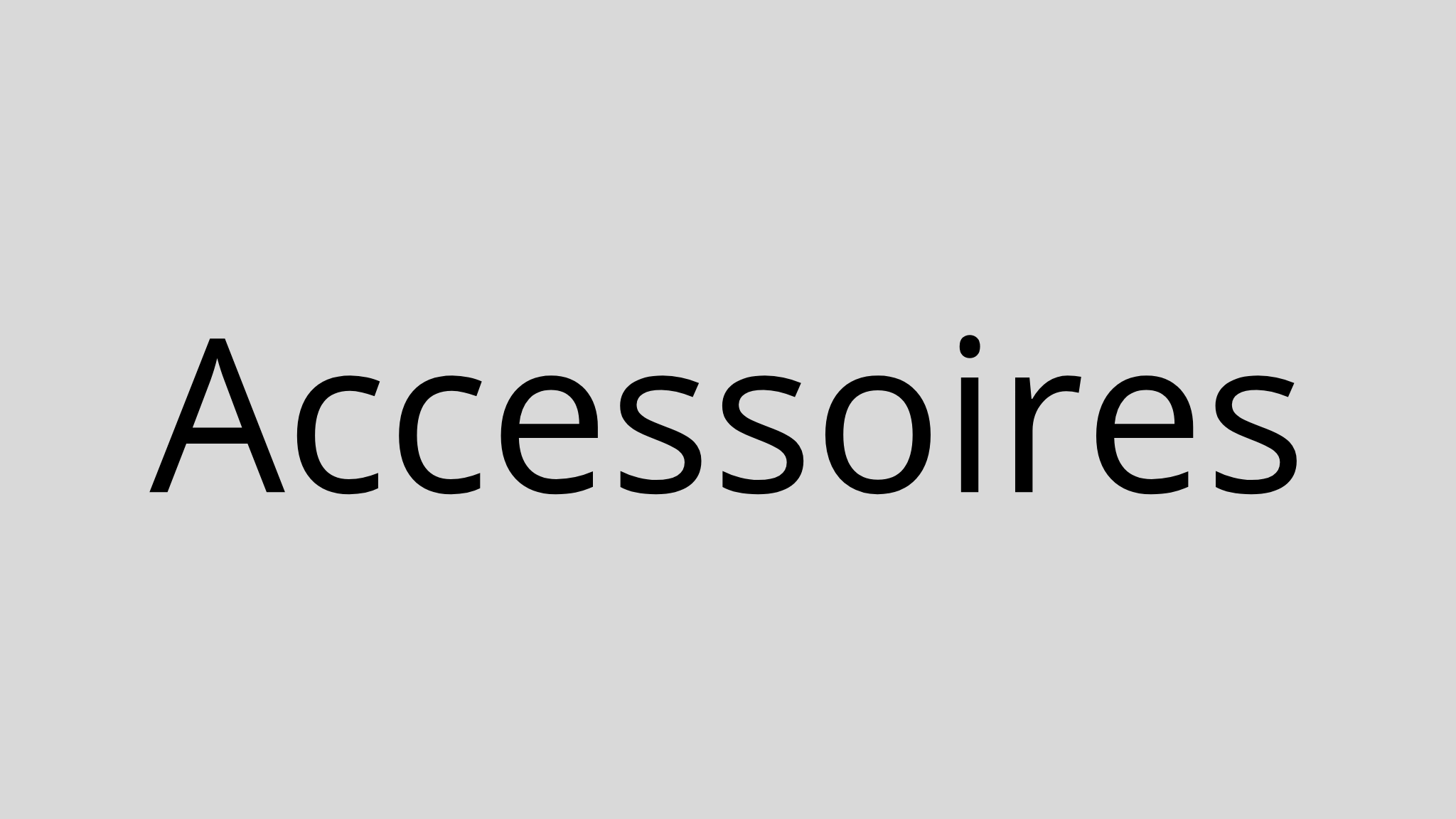 Accesorios