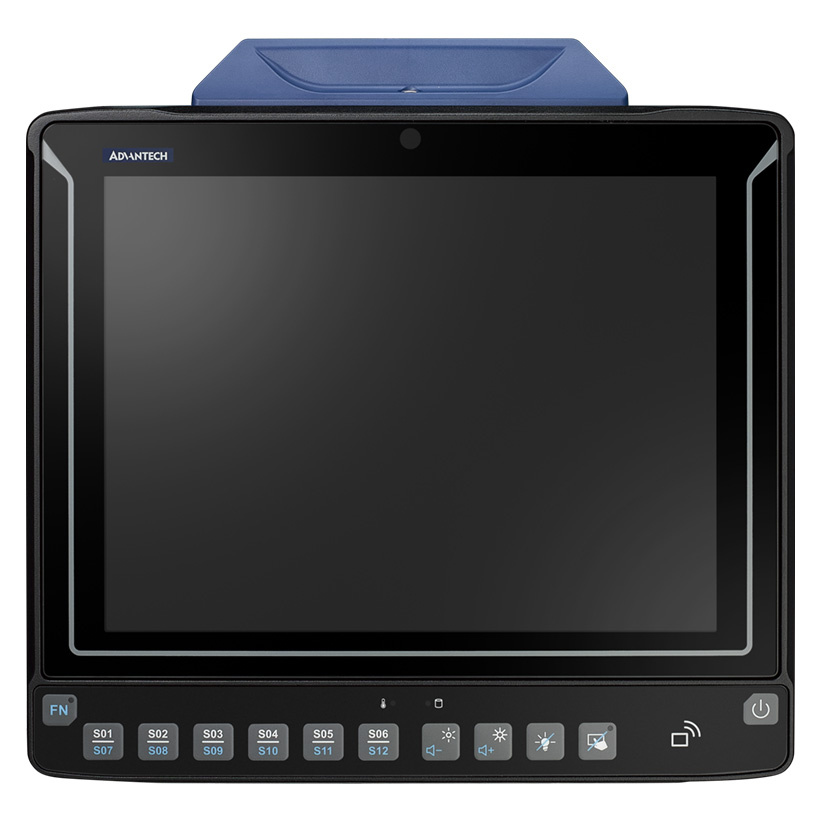 ADVANTECH Advantech DLT-V7310P, 26,4cm (10,4''), Projected Capacitive, USB, RS232, BT, Ethernet, Wi-Fi, NFC, Win. 11 Pro, black