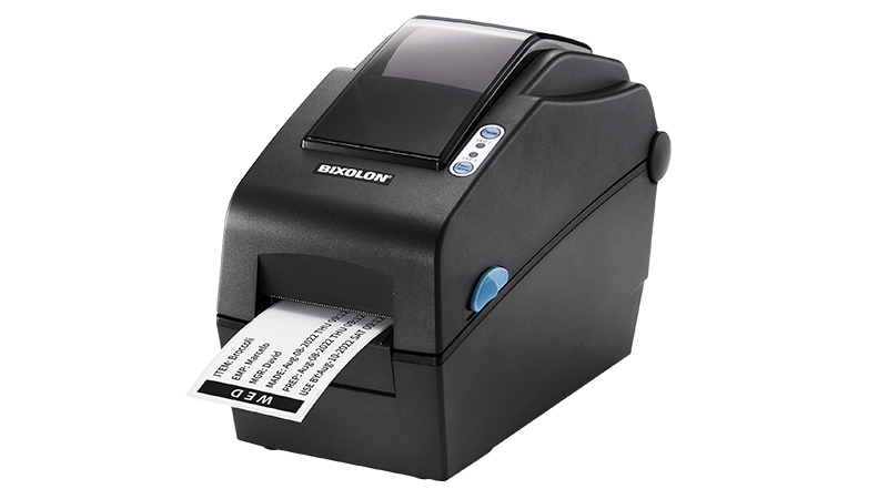 BIXOLON BIXOLON SLP-DX220, 8 puntos/mm (203 ppp), USB, host USB, RS232, gris oscuro
