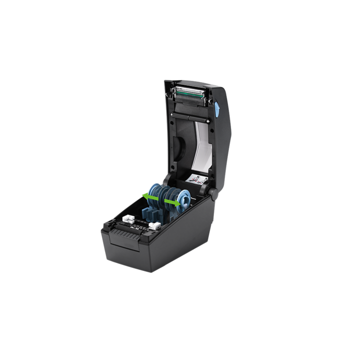 BIXOLON BIXOLON SLP-DX220, 8 puntos/mm (203 ppp), USB, host USB, RS232, gris oscuro
