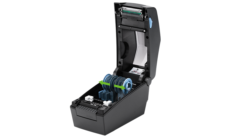 BIXOLON BIXOLON SLP-DX220, 8 puntos/mm (203 ppp), USB, host USB, RS232, gris oscuro