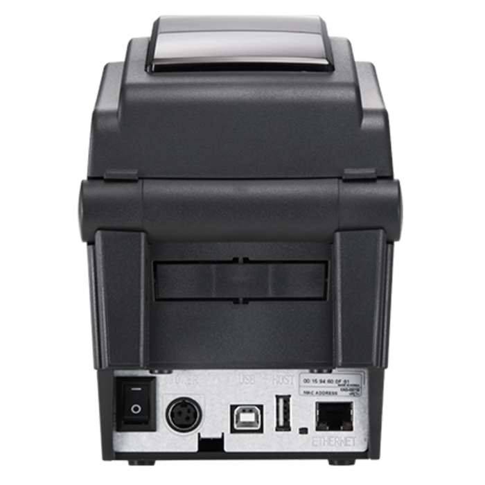 BIXOLON SLP-DX220G/BEG- BIXOLON SLP-DX220, 8 Punkte/mm (203 dpi), USB, USB-Host, RS232, dunkelgrau