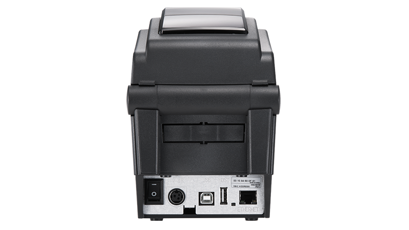 BIXOLON BIXOLON SLP-DX220, 8 puntos/mm (203 ppp), USB, host USB, RS232, gris oscuro