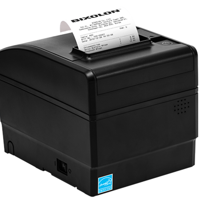 BIXOLON SRP-S320K/BEG- BIXOLON SRP-S320, 8 punti/mm (203 dpi), linerless, USB, Ethernet, nero