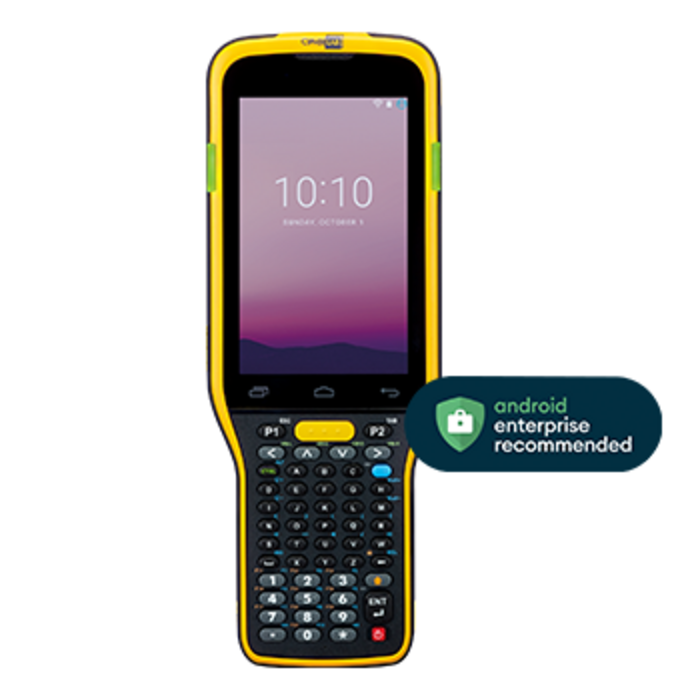 AK957M6N3NPG1- Serie CipherLab RK95, 2D, MR, Funz. Num., Pistola, BT, Wi-Fi, Android, GMS